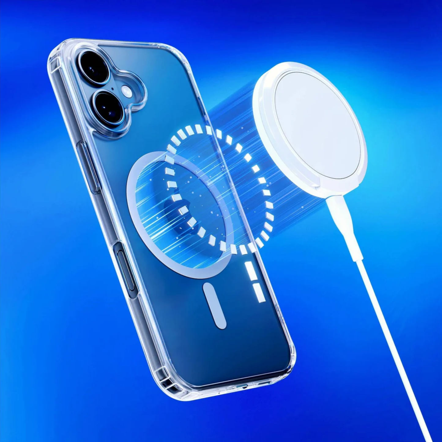 Apple iPhone 16 Plus Magsafe Clear Phone Case by 3MK