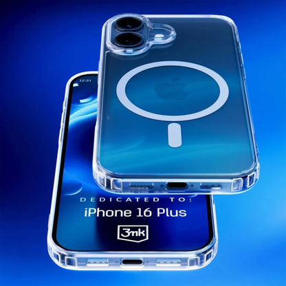 Apple iPhone 16 Plus Magsafe Clear Phone Case by 3MK