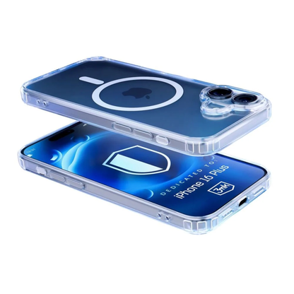 Apple iPhone 16 Plus Magsafe Clear Phone Case by 3MK