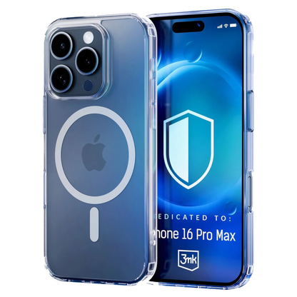 Apple iPhone 16 Pro max Magsafe Clear Phone Case by 3MK