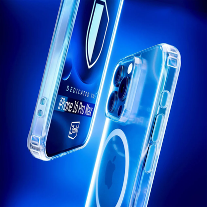 Apple iPhone 16 Pro max Magsafe Clear Phone Case by 3MK