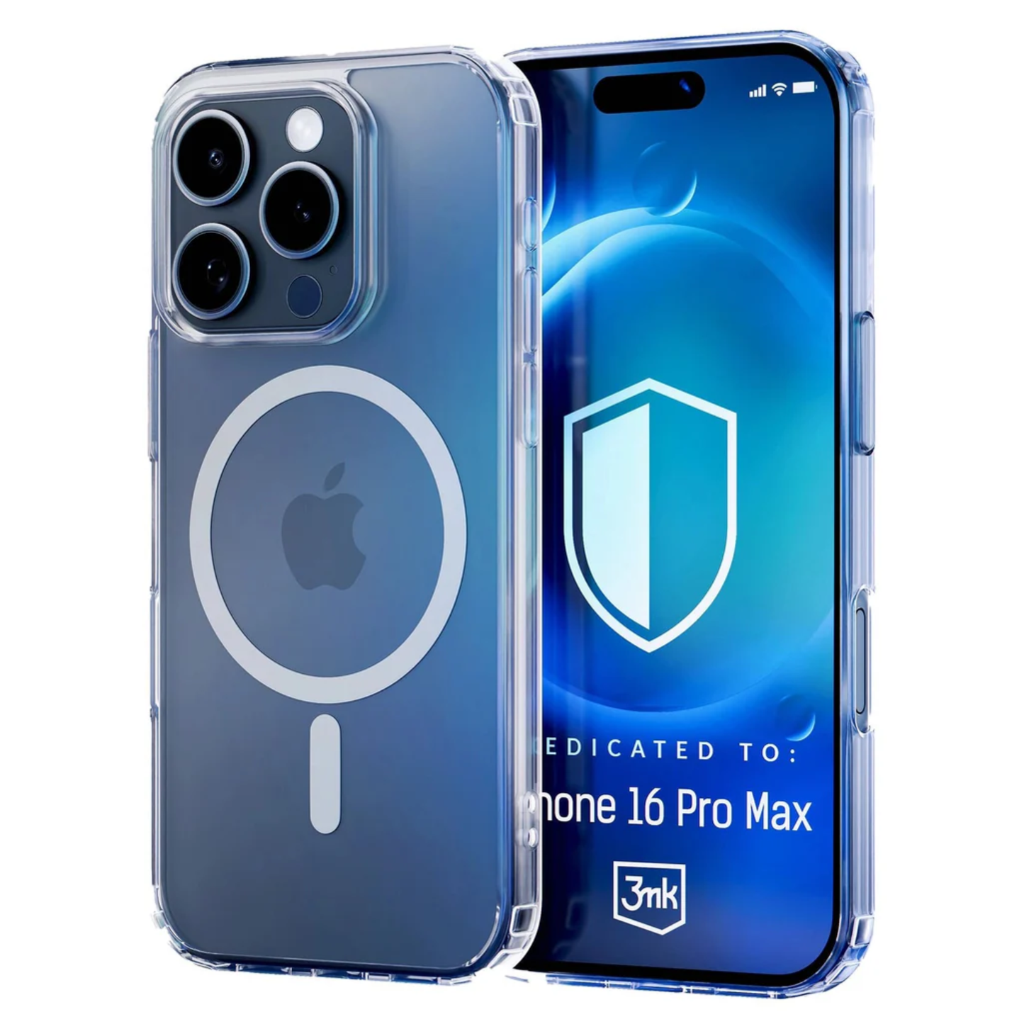 Apple iPhone 16 Pro max Magsafe Clear Phone Case by 3MK