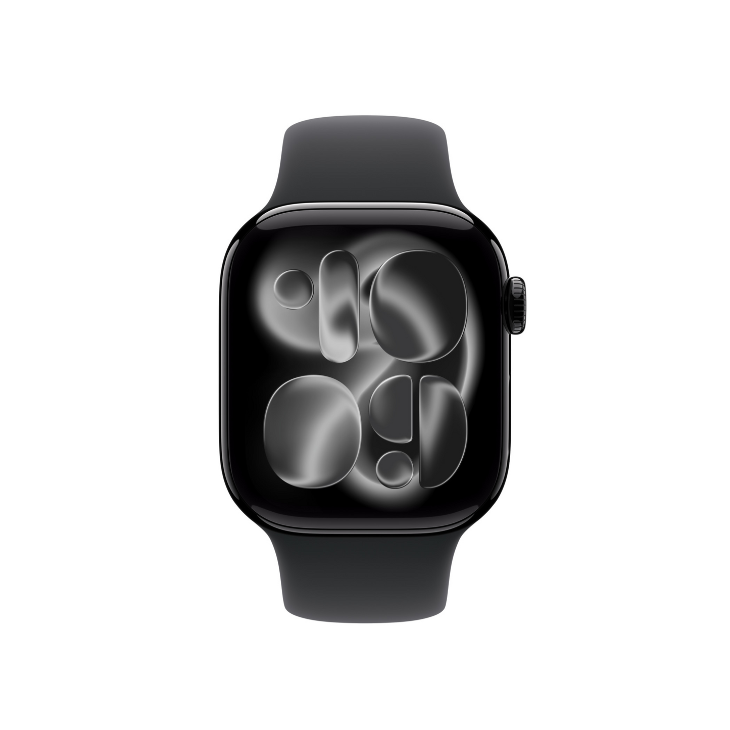 Apple watch Silicone Sport band strap Black 42mm size M/L
