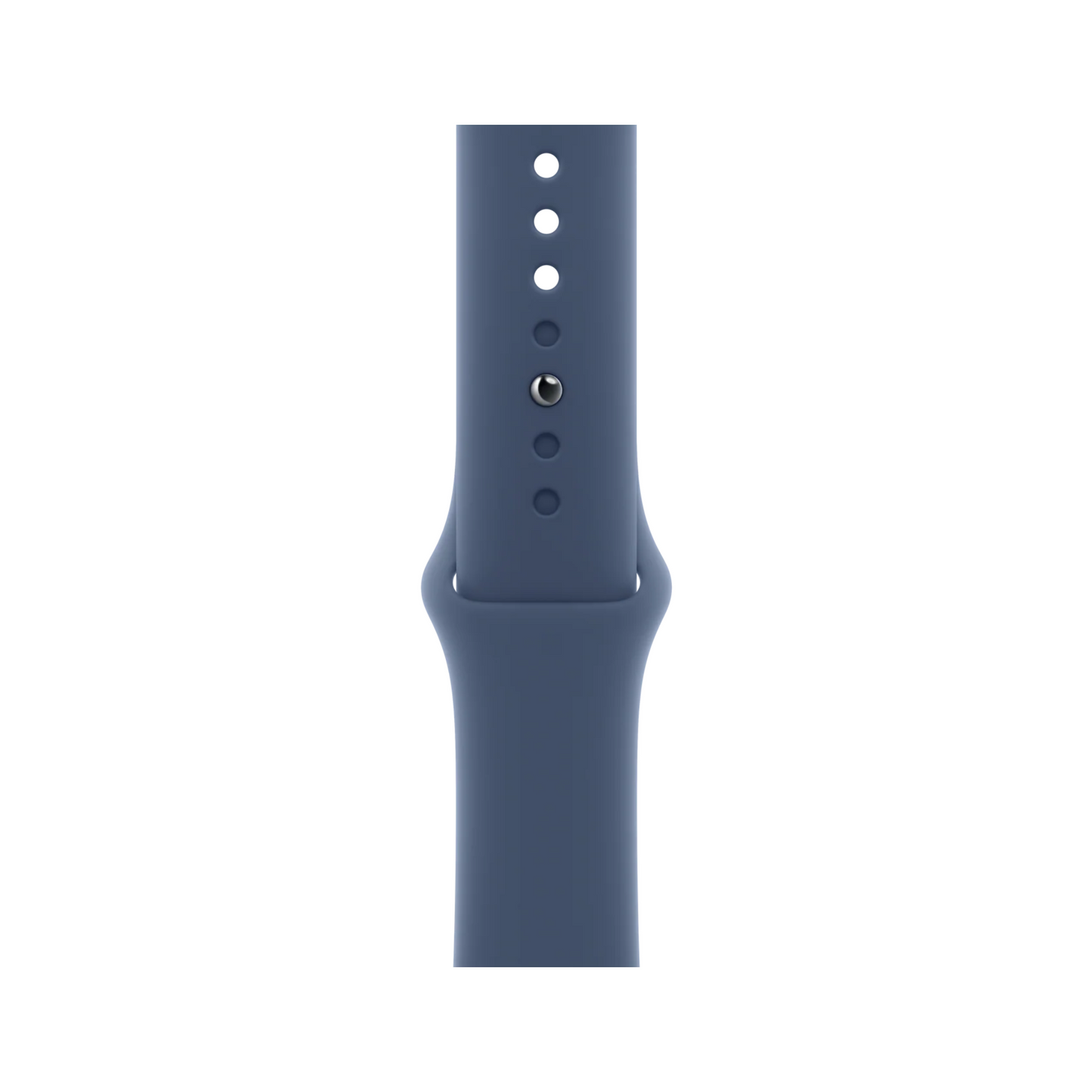 Apple watch Silicone Sport band strap Denim 46mm size S/M