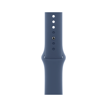 Apple watch Silicone Sport band strap Denim 46mm size S/M
