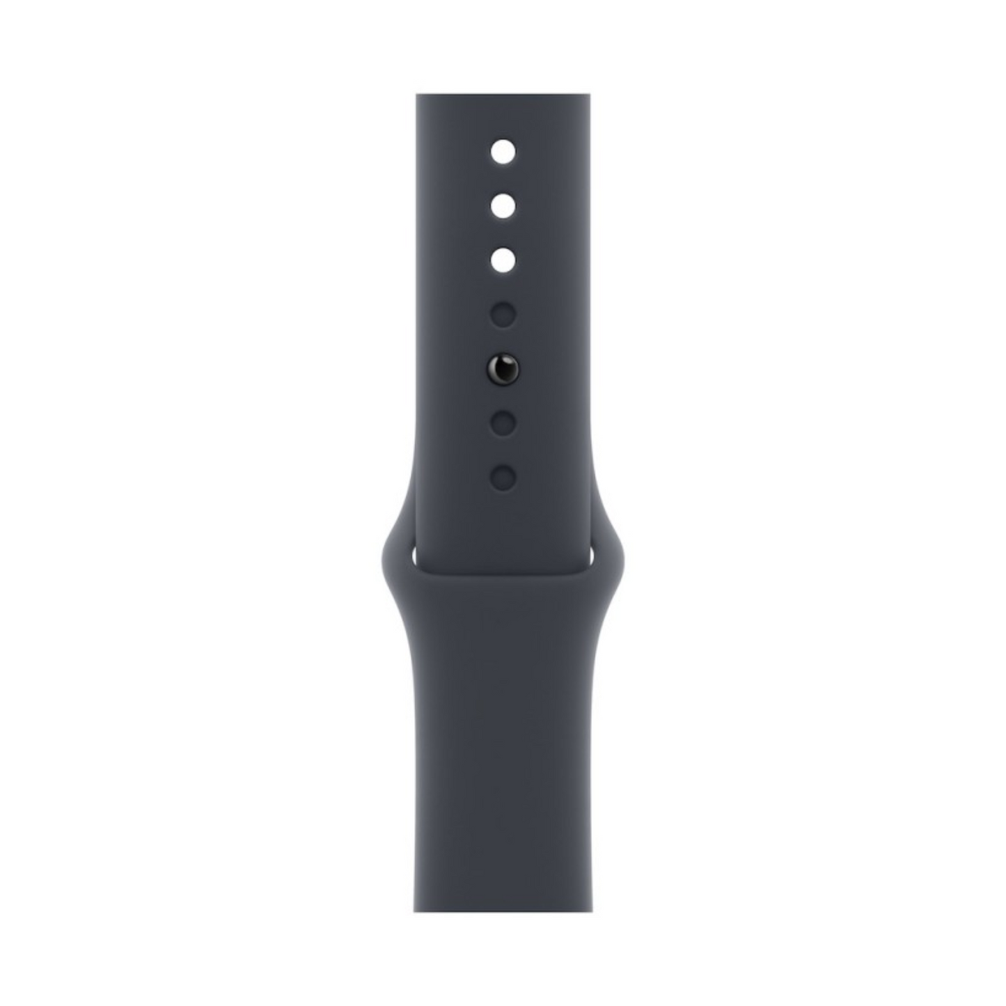 Apple watch Silicone Sport band strap Black 46mm size S/M