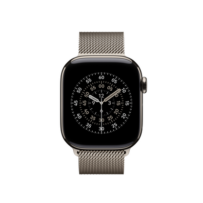 Apple watch Natural stainless steel milanese strap 42mm