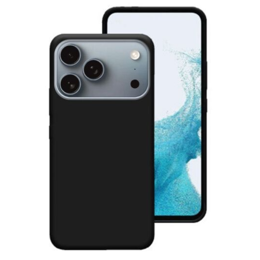 iPhone 17 Pro Max Silicone Phone Case - Black - Value range