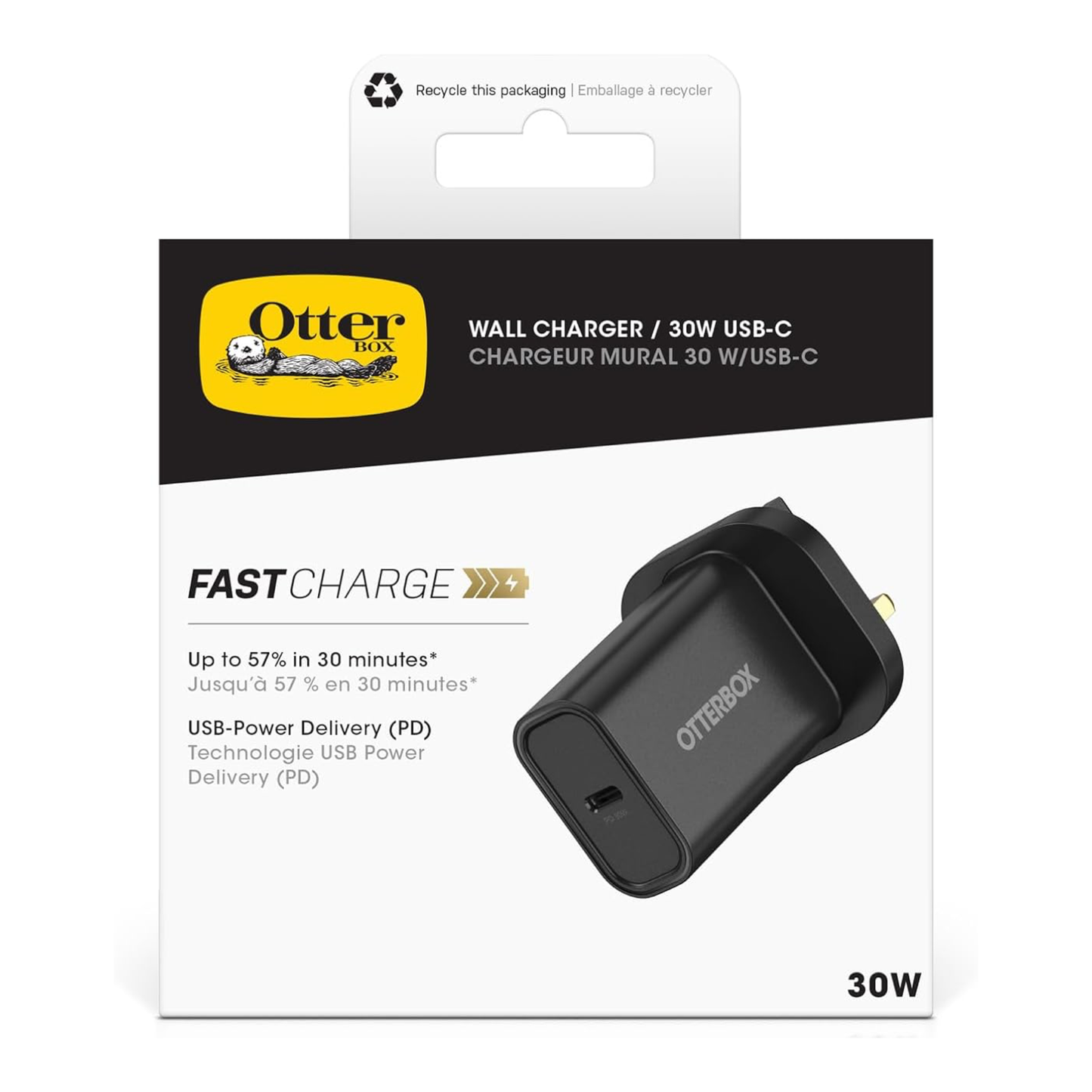 Otterbox USB-C Wall plug 30W Fast charger