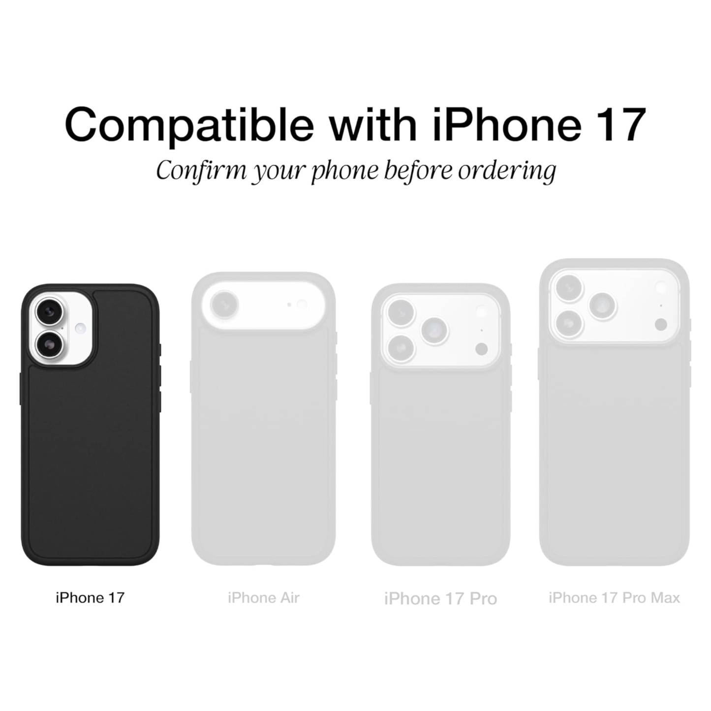 iPhone 17 Otterbox React series Phone Case - Clear