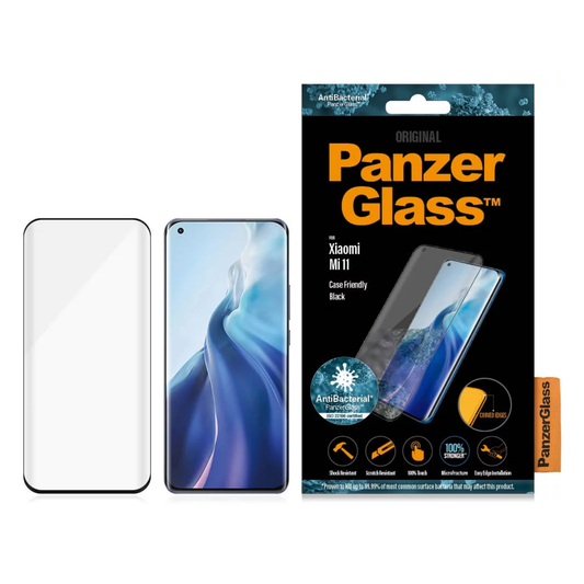 Screen Protector for Xiaomi Mi 11 by PanzerGlass - Black