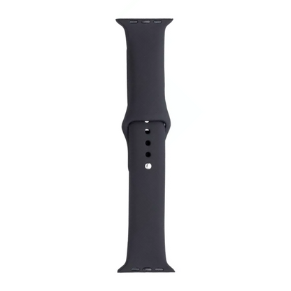Apple watch Silicone Sport band strap Black 42mm size M/L