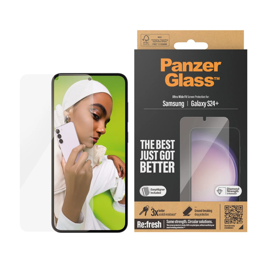 Screen Protector for S24 Plus by PanzerGlass