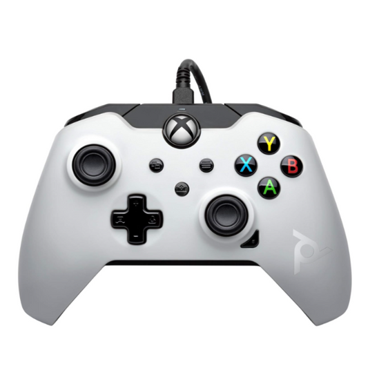 PDP Gaming Wired Game Controller for XBox Arctic White
