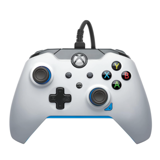 PDP Wired Game Controller for XBox Series X/S/XBox One - Ion White