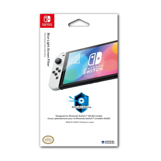 Hori Blue light filter screen protector for Nintendo Switch
