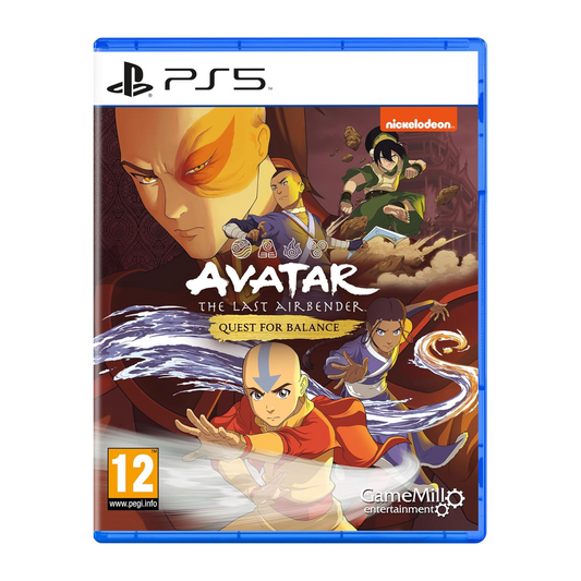 Avatar The Last Airbender Quest for Balance Video Game for Playstation 5