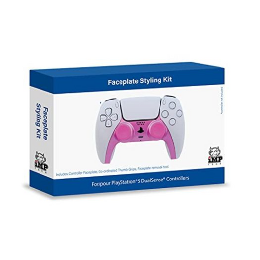 Faceplate styling kit for Playstation 5 dualsense Controller - Pink