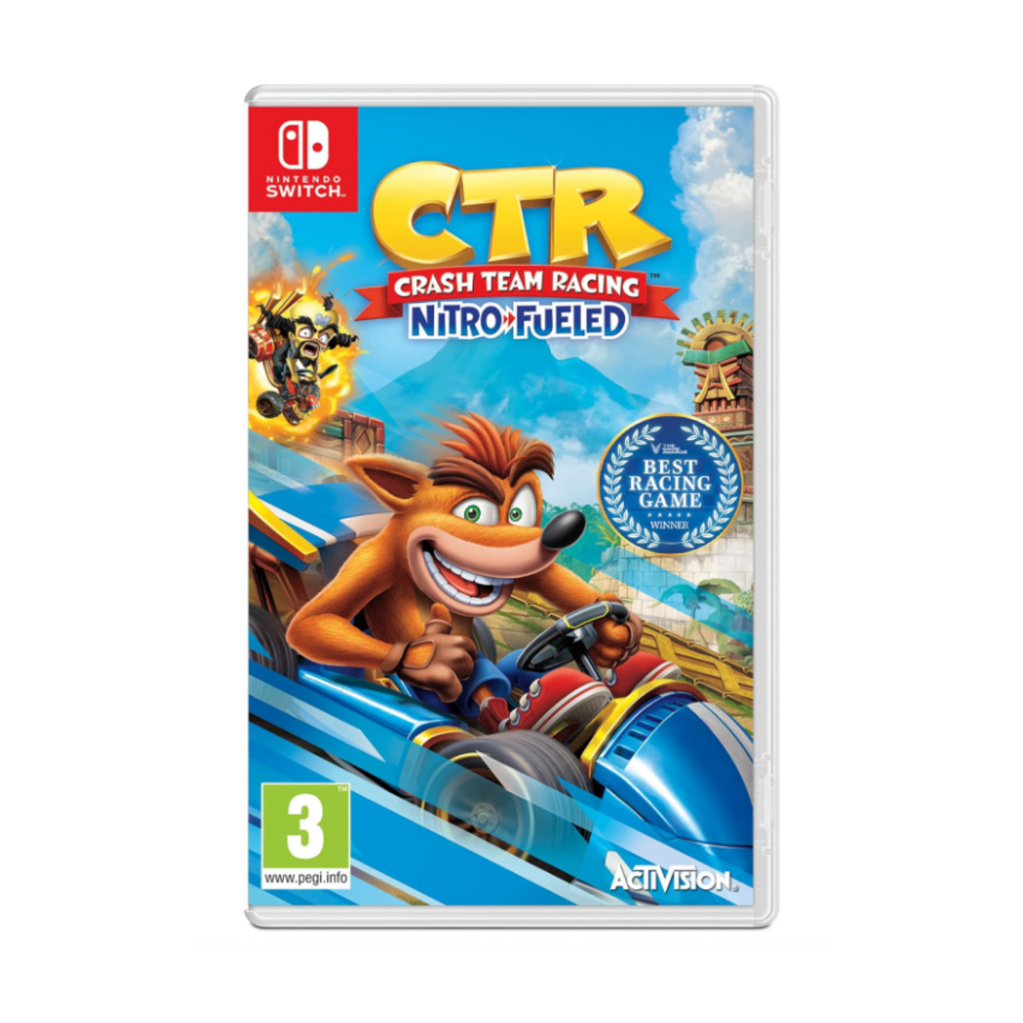 Crash team Racing Nitro Fueled video game for Nintendo Switch