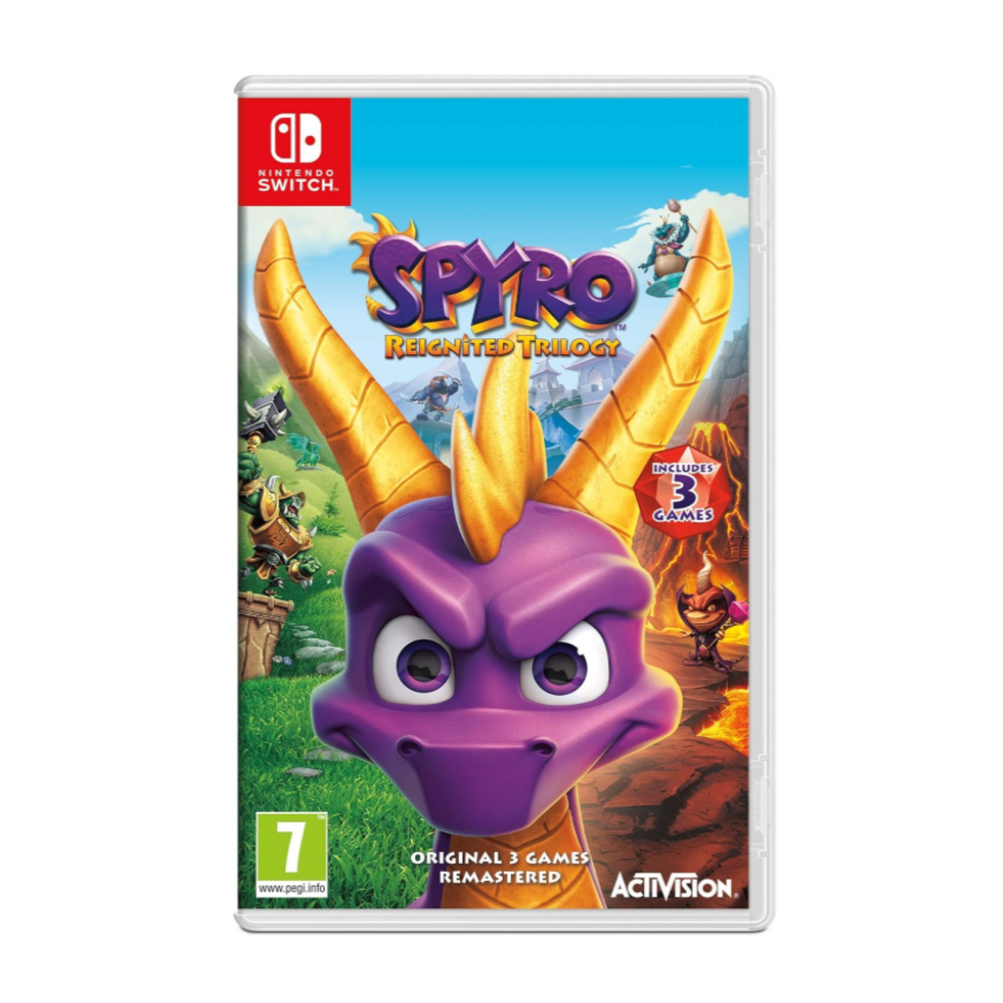 Spyro Reignited Trilogy video game for Nintendo Switch