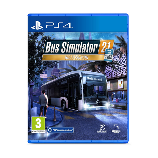 Bus simulator 21 next stop Gold edition Video Game for Playstation 4