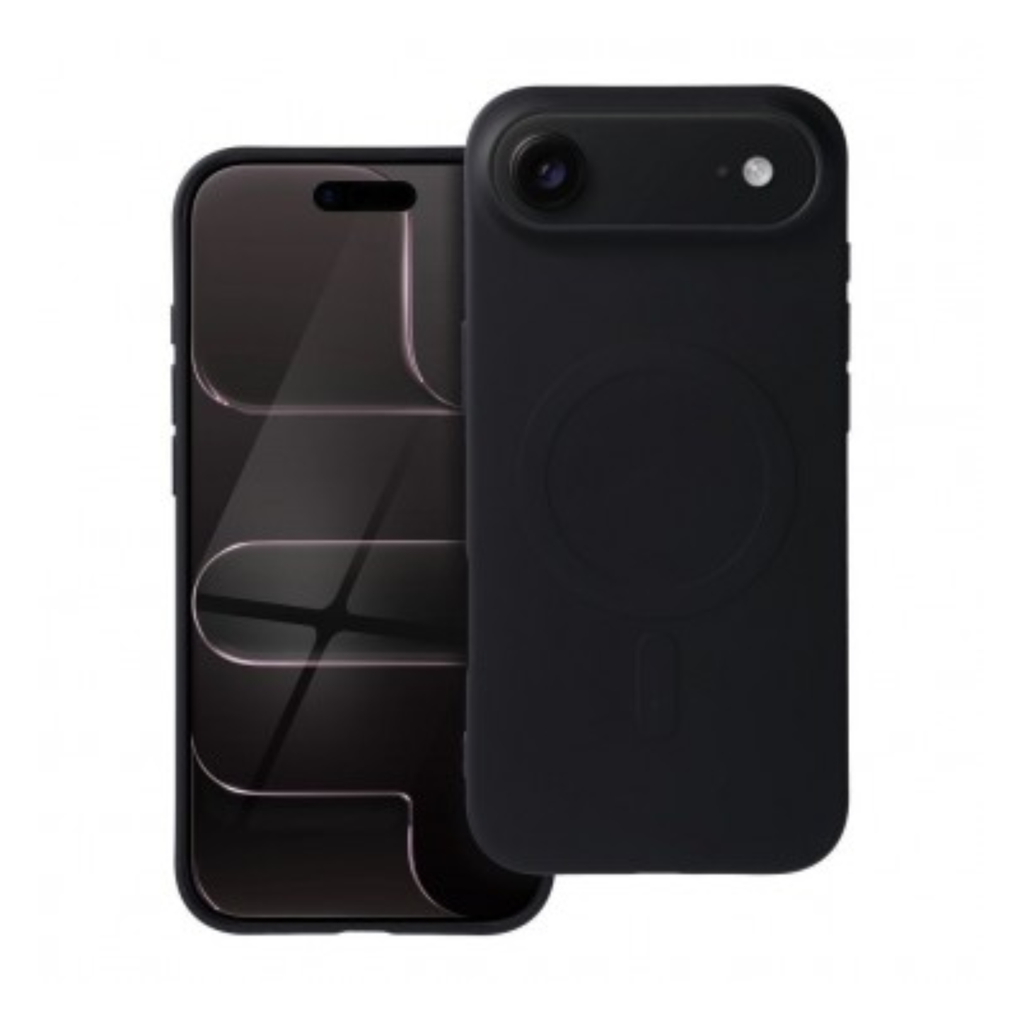 iPhone 17 Air Silicone Phone Case -  Magsafe compatible - Black - Value range