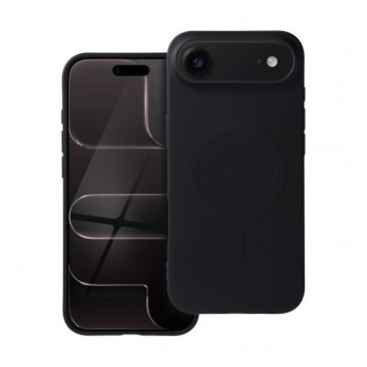 iPhone 17 Air Silicone Phone Case -  Magsafe compatible - Black - Value range