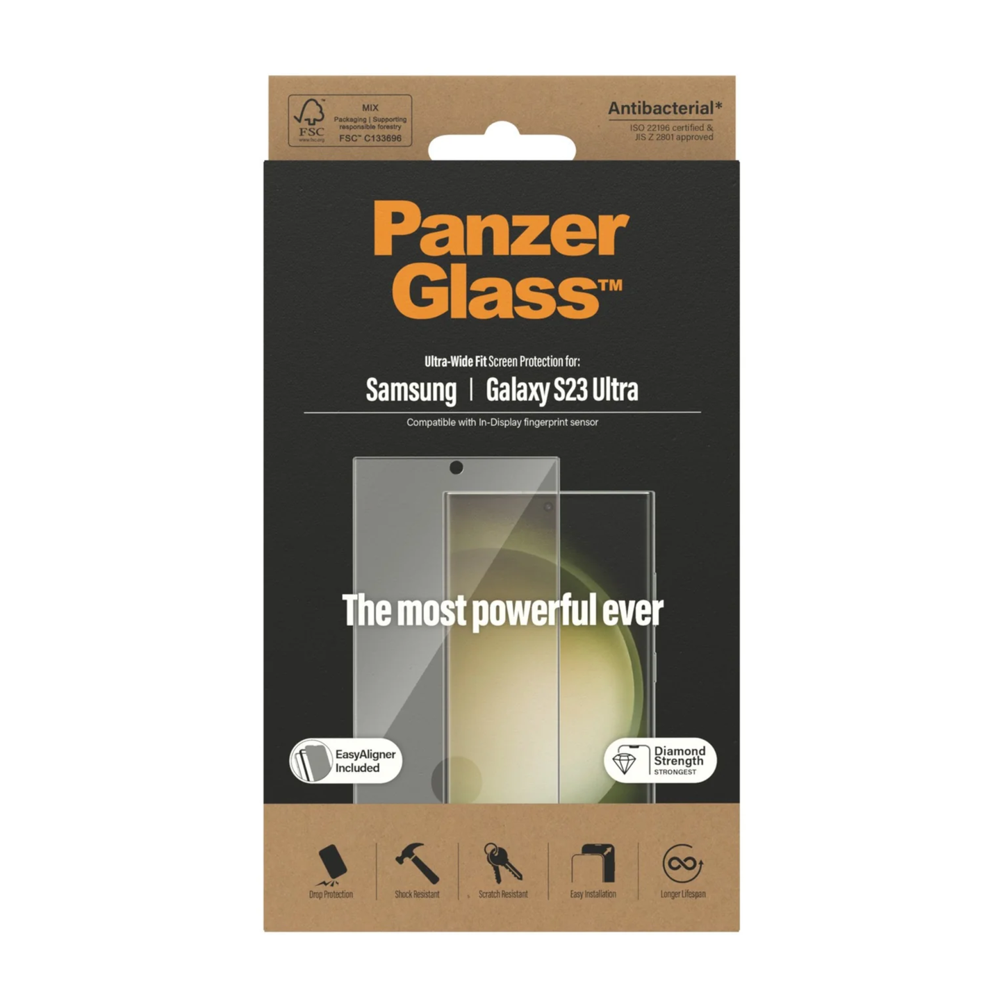 Screen Protector for samsung Galaxy S23 ultra Panzerglass