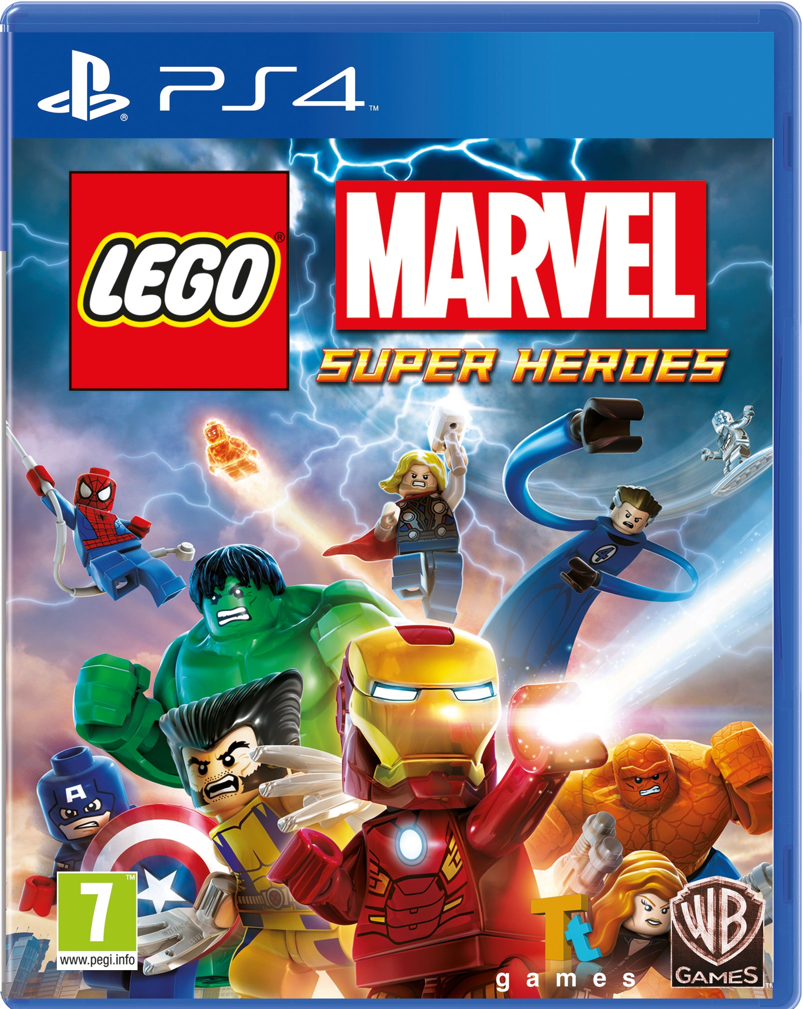 Lego Marvel Super Heroes PS4 Video Game