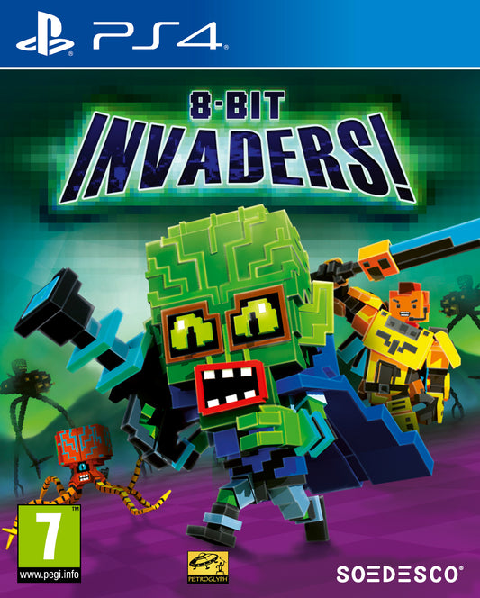 8 Bit Invaders Playstation 4 Game