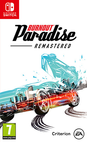 Burnout Paradise remastered Video Game for Nintendo Switch