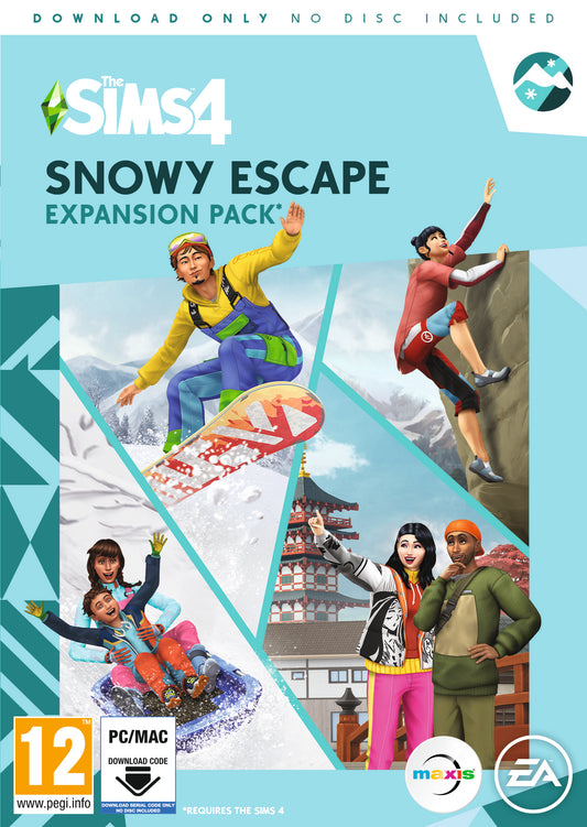 The Sims 4 Snowy Escape Expansion Pack for PC