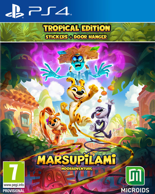 Marsupilami: Hoobadventure - Tropical Edition Playstation 4 Game