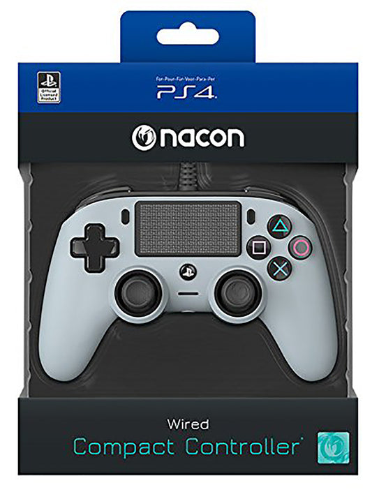 Nacon Compact Controller Led (Grey)
