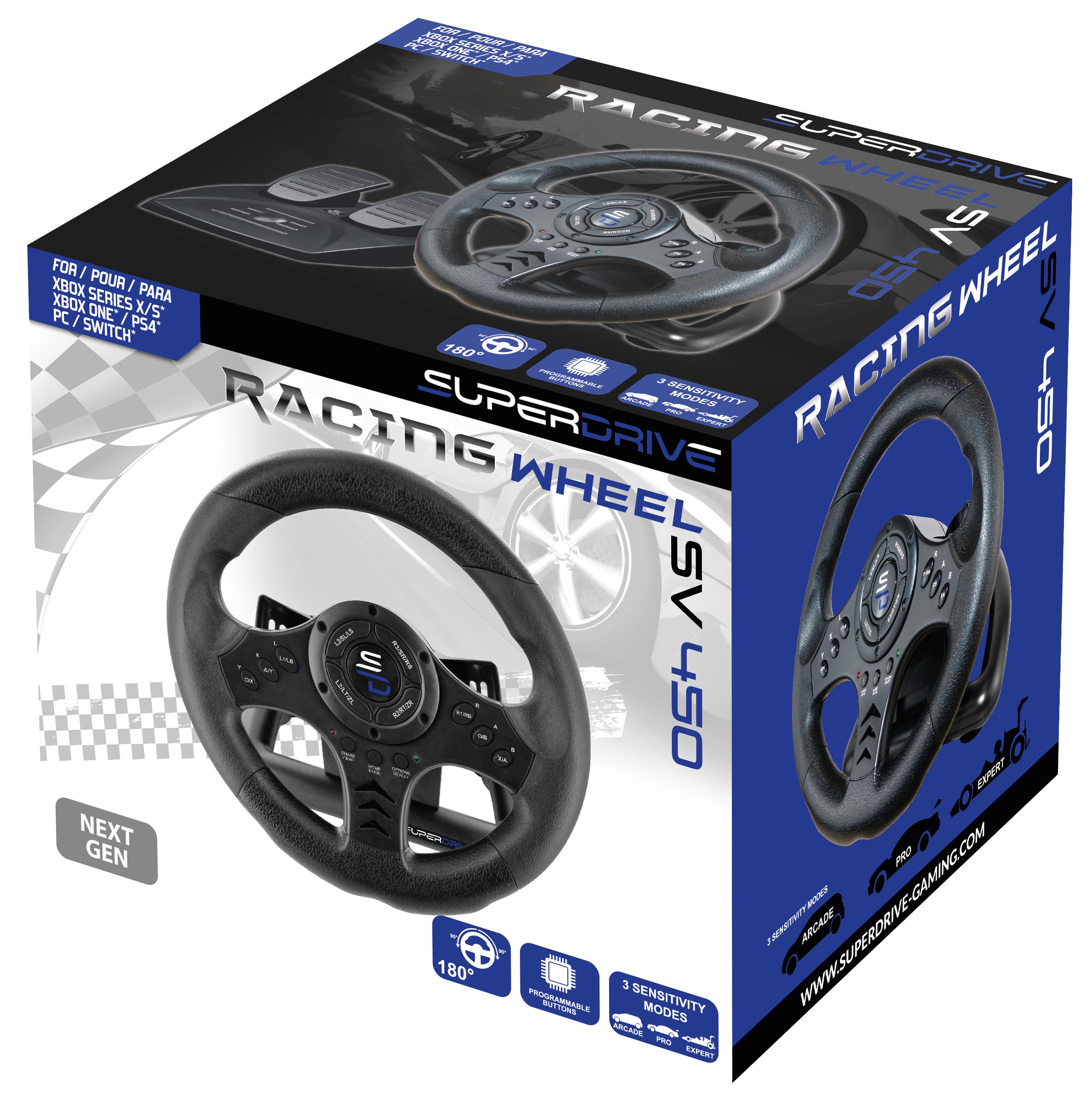 Superdrive Racing Wheel SV450 – Wzrd tech