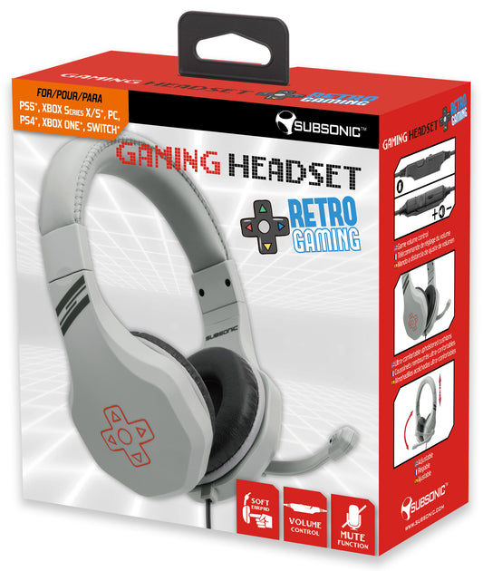 RETRO STYLE GAMING HEADSET