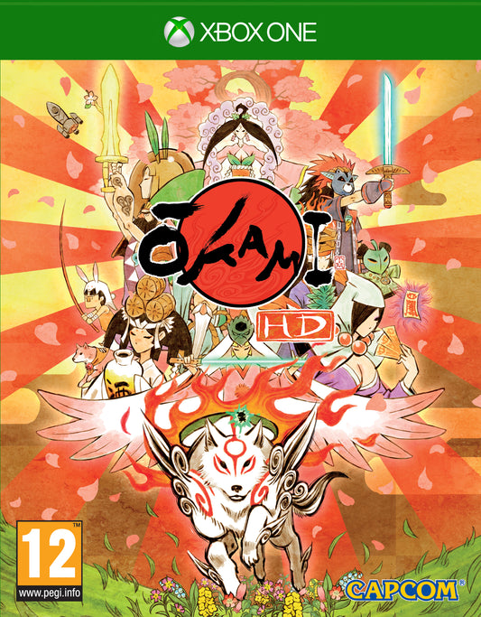 Okami HD video Game for Xbox One