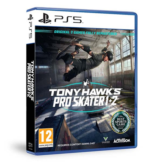 Tony Hawks Pro Skater 1 & 2 video Game for Playstation 5