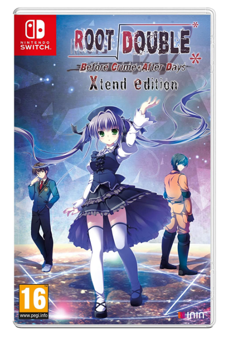 Root Double Before Crime After Days Xtend Edition video game for Nintendo Switch