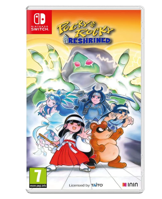 Pocky & Rocky Reshrined - Nintendo Switch Game
