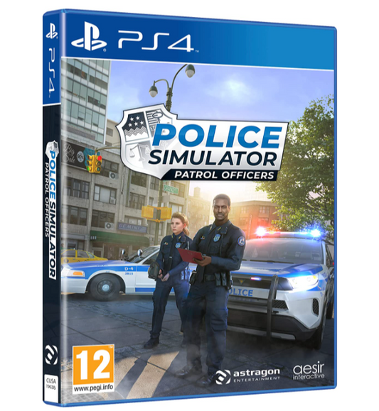 Police simulator Patrol Officers Playstation 4 video Game