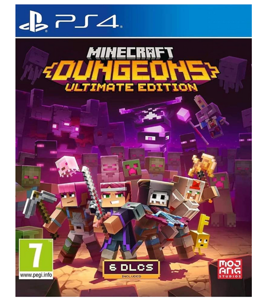 Minecraft Dungeons - Ultimate Edition - PS4 Game