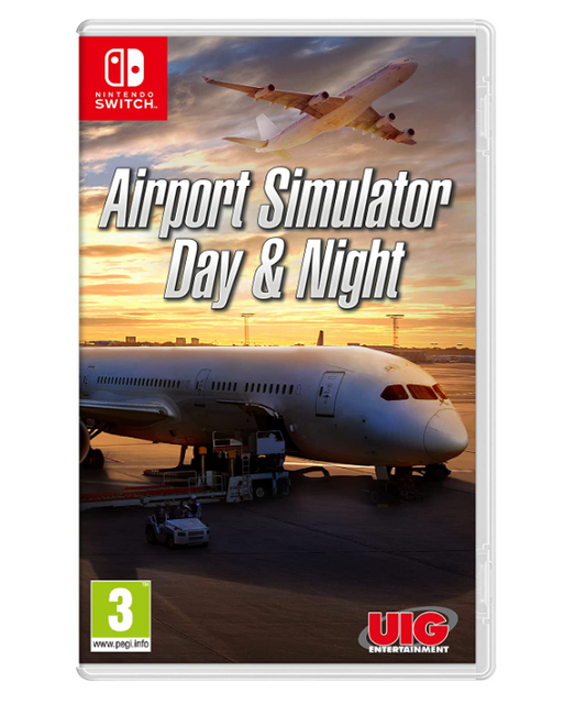 Airport Simulator day & Night Nintendo Switch Game (Code in a box)