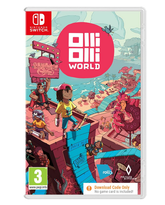 Olli Olli World Nintendo Switch Game (Code in Box)