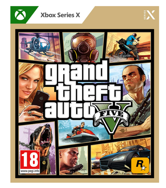 Grand Theft Auto V Video Game for Xbox Series X