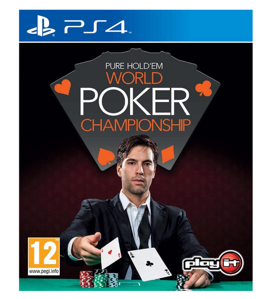 Pure World Poker Championship Video Game for Playstation 4