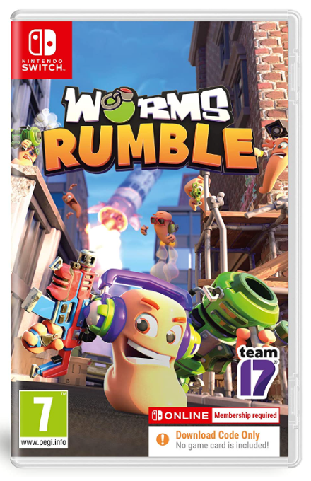 WORMS RUMBLE (Download Code in a box) - Nintendo Switch
